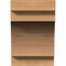 Ekena Millwork Mediterranean Rough Sawn Rafter Tail, Western Red Cedar, 4"W x 6"H x 32"L RFT04X06X32MED00RWR - alternate 2